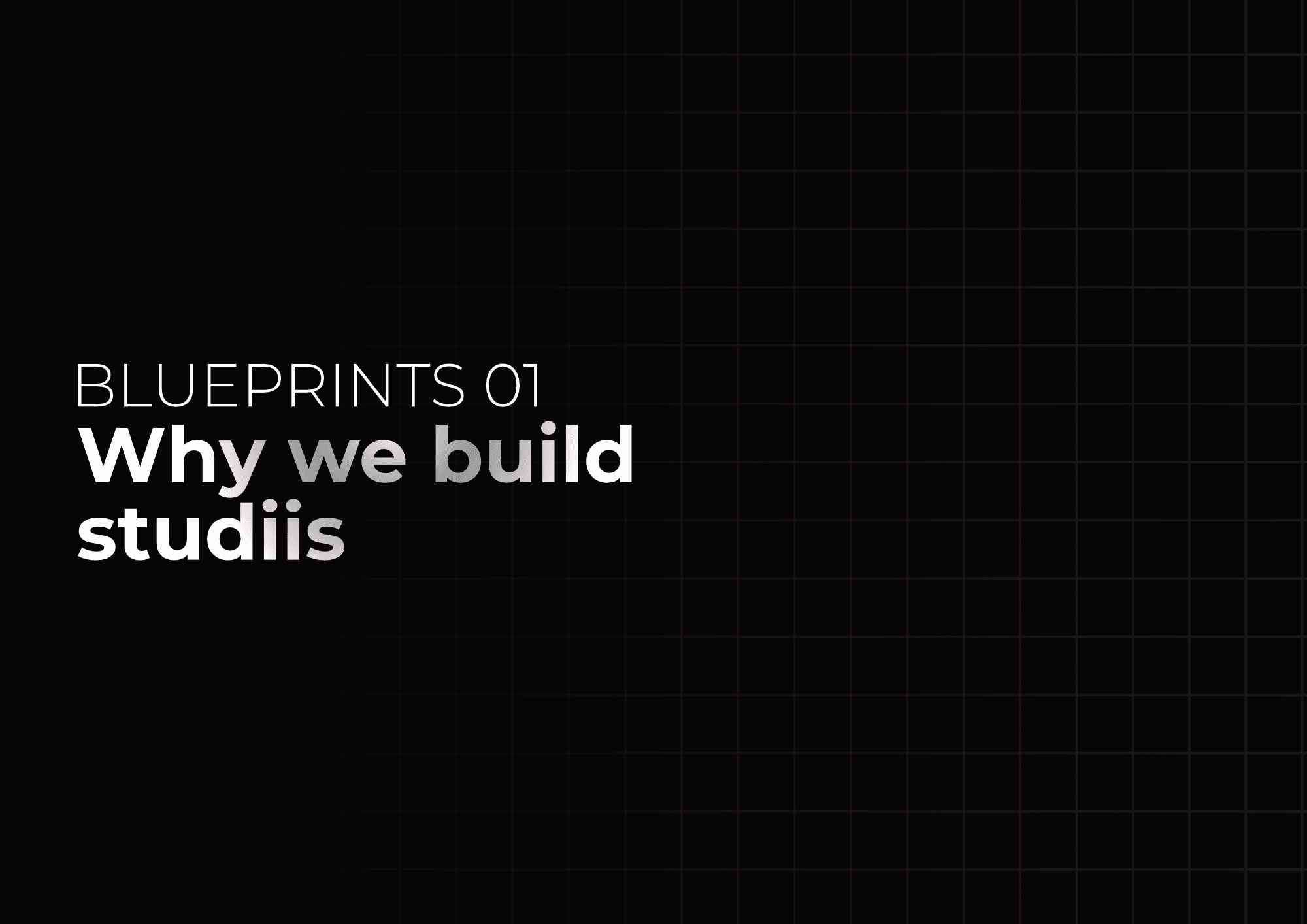 How did we Start? The Engineering Journey Behind studiis