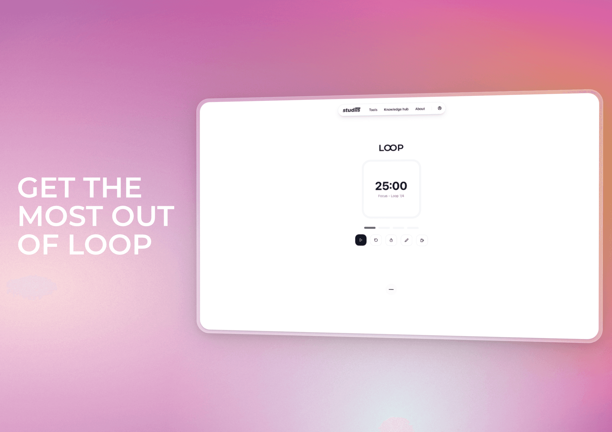 How to get the most out of Loop: The promodoro technique